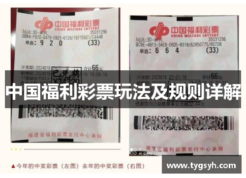 中国福利彩票玩法及规则详解